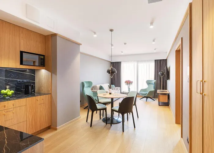 Premium - Kompleks Deo Plaza By Rent Like Lägenhetshotell Gdańsk